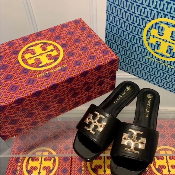 Tory Burch Black Sandals